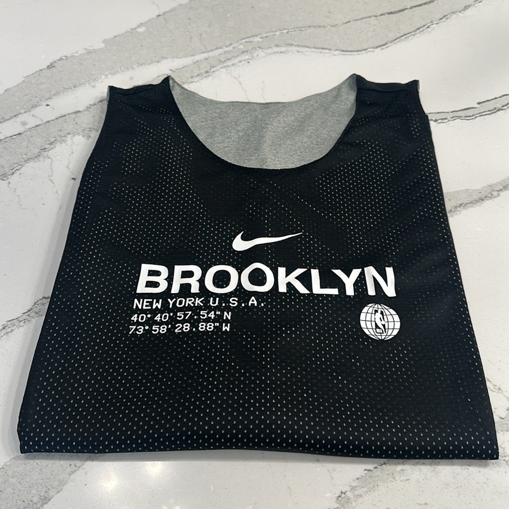 Nike Basketball reversible tank top in black 3XL dri-fit Brooklyn